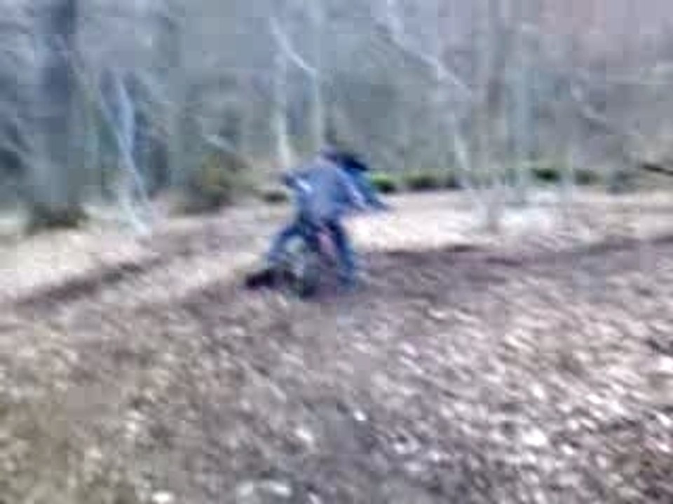 Dirt bike et gilera