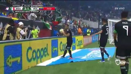 Andrés Guardado Goal - México vs Venezuela 3-1
