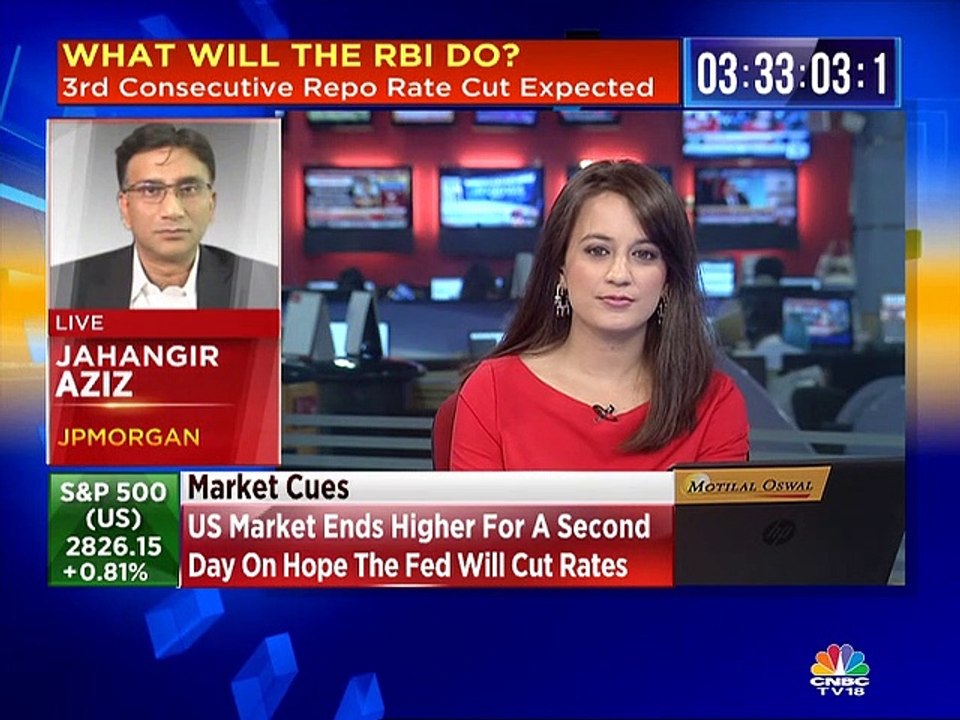 Believe RBI will cut rates today, expect a 25 bps rate cut in today's policy outcome, says JPMorgan