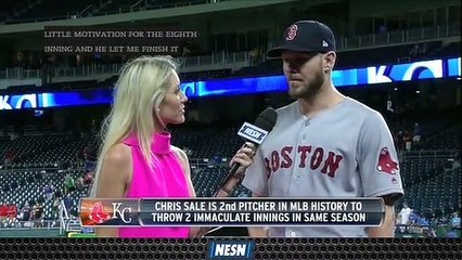 Chris Sale Credits Cohesion With Sandy Leon After Complete Game Shutout