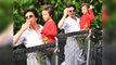 Shahrukh Khan wishes Eid Mubarak to his fans outside Mannat With AbRam; Watch video | FilmiBeat