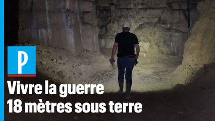 Tải video: Dans la grotte où les civils se protégeaient des bombes durant la guerre