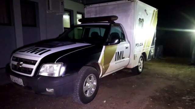 Corpo de jovem assassinado a facadas em Corbélia é trazido ao IML de Cascavel
