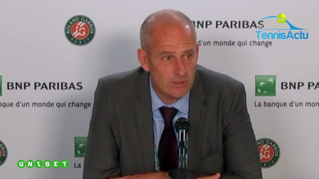 Roland-Garros 2019 - Guy Forget the tournament director of Roland-Garros, in the unknown!