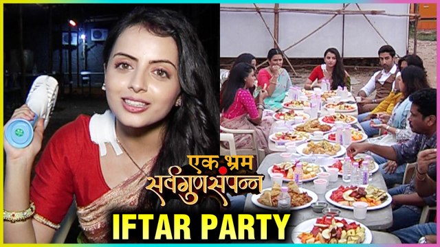 Shrenu Parikh IFTAR PARTY On The Set Of Ek Bhram Sarvagun Sampanna