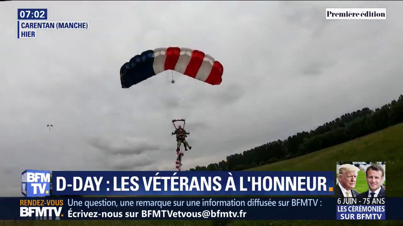 D-Day: les premières images fortes de ce 75e anniversaire du Débarquement