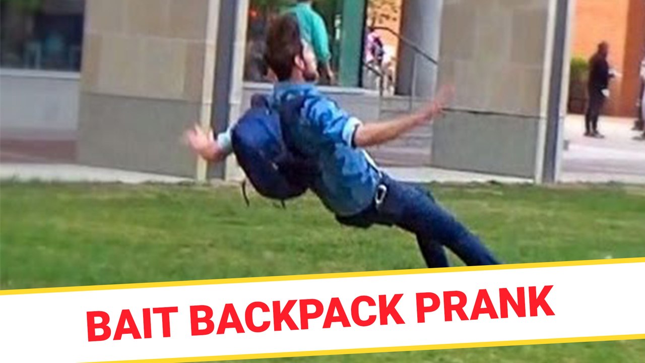 Bait Backpack Prank - video Dailymotion