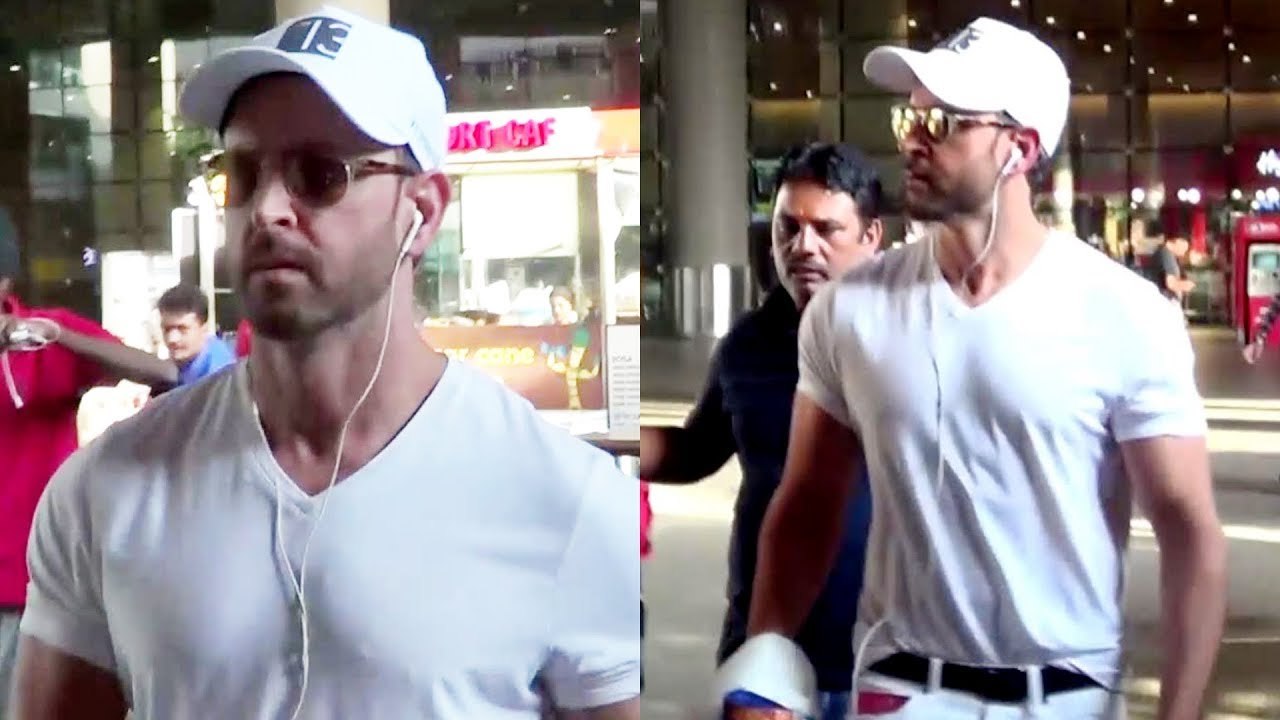 Super 30 Actor Hrithik Roshan Shows ATTITUDE To His Fan And Media At Mumbai Airp