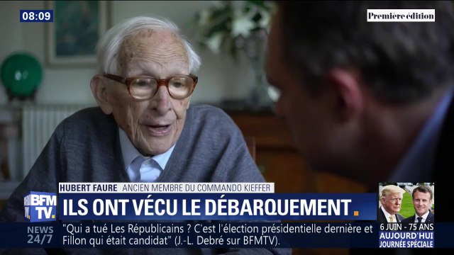 Il fallait prendre des positions où on dominait l'ennemi. Cet ancien membre du commando Kieffer raconte ses souvenirs du débarquement