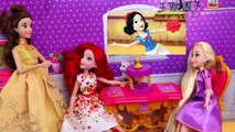 Barbie Girl Princess Doll Cooking Barbie Kitchen Toys!