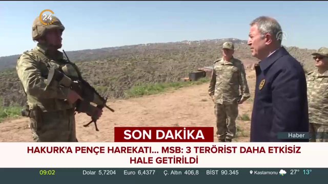 Bakan Akar'dan Pençe mesajı