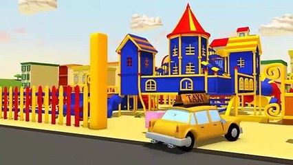 La Super Patrouille: camion pompier et voiture de police, et le mystère du Parc de Jeu de Car City