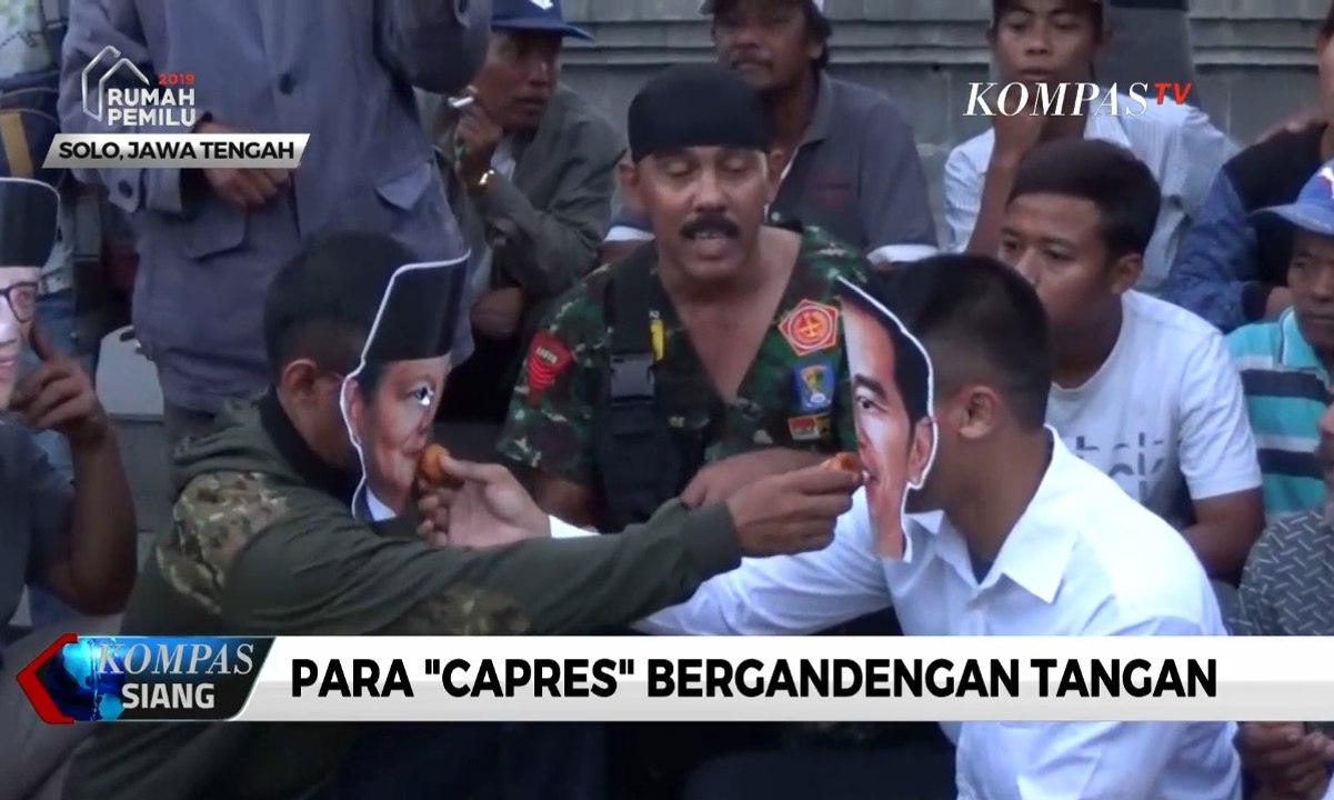 Ini Momen Saat “Joko Widodo” dan “Prabowo Subianto” Bersuapan
