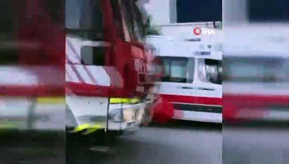 Kocaeli'de fabrika yangını