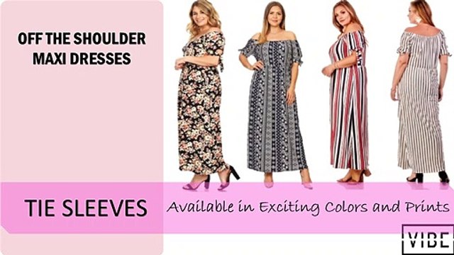 Affordable Plus Size Maxi Dresses for Women at VIBE Apparel Co