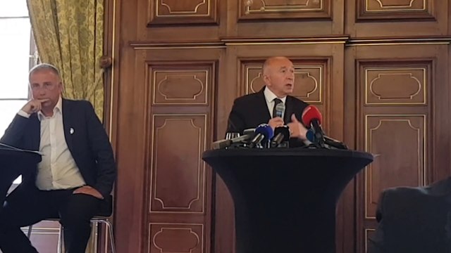 Gérard Collomb, à propos des perquisitions : J'attends de manière sereine