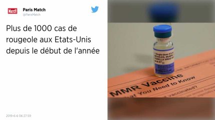 Plus de 1 000 cas de rougeole aux États-Unis depuis le début de l’année