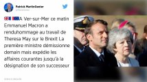 75e anniversaire du Débarquement. May et Macron inaugurent le Mémorial britannique de Ver-sur-Mer