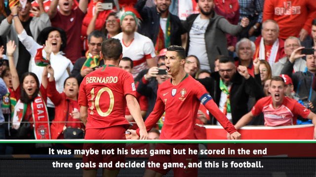 Clinical Cristiano decided the game - Shaqiri and Xhaka