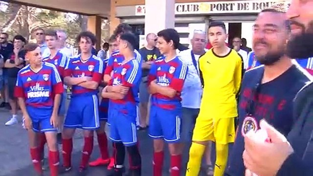 Retour sur l'inauguration de la pelouse synthétique avec les images de notre reporter Frédéric Munos