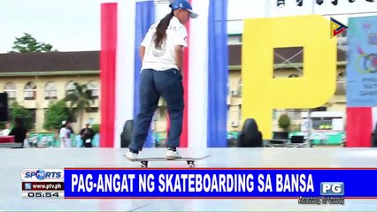 Pag-angat ng skateboarding sa bansa