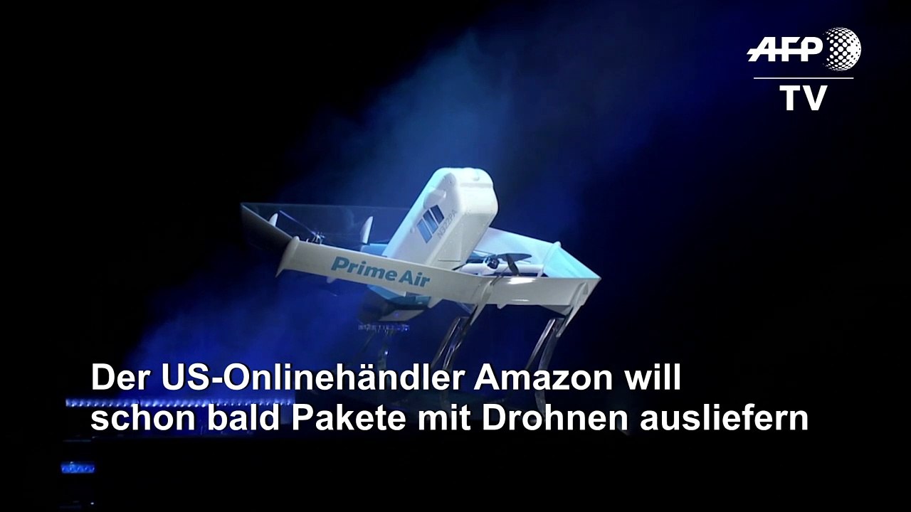 Amazon will bald Pakete mit Drohnen ausliefern