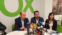 Vox reclama un acuerdo a cuatro y no aceptará que se les 