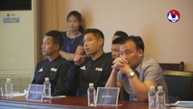 Họp kỹ thuật trước trận U23 Việt Nam vs U23 Myanmar | VFF Channel