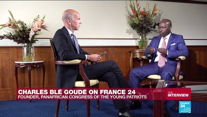 Ivorian politician Charles Blé Goudé says he is "not in a rush" to be president