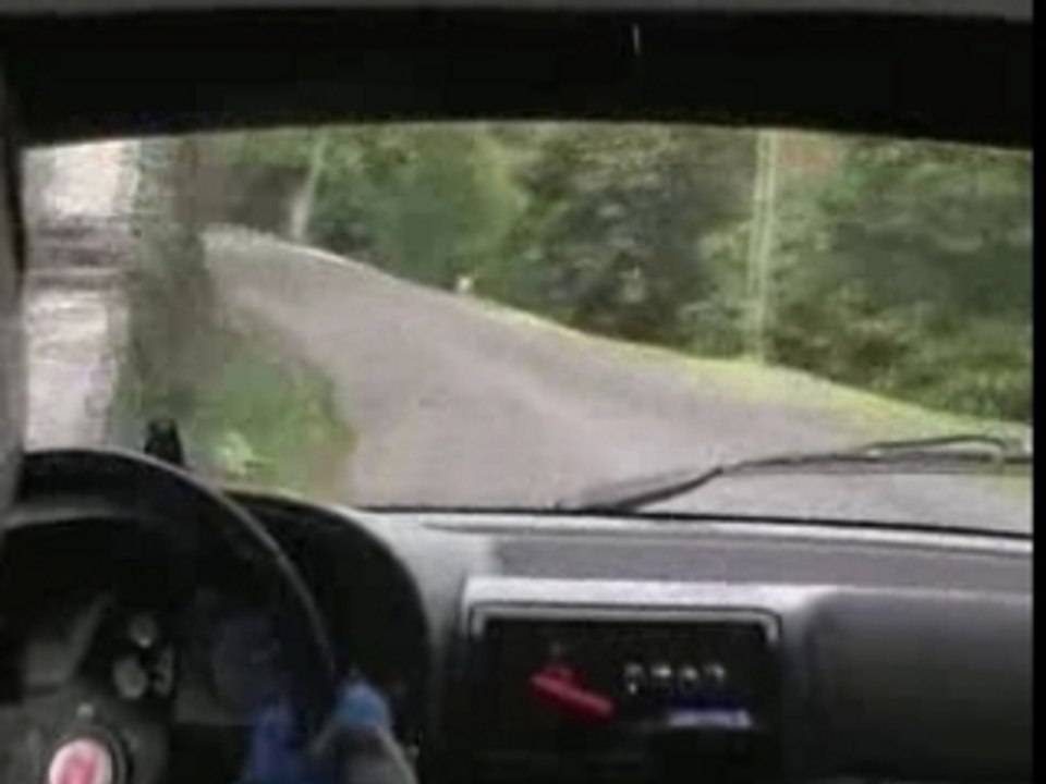 FINALE RALLYE 2007 caméra embarquée ES8 Larguier/Fantini