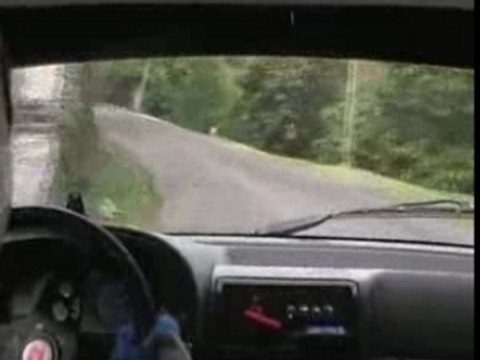 FINALE RALLYE 2007 caméra embarquée ES8 Larguier/Fantini