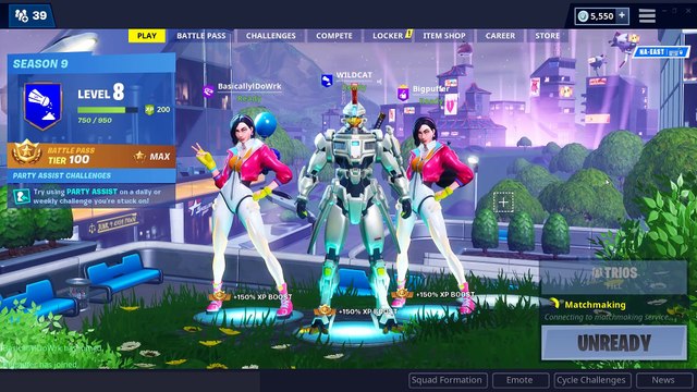 EVERYTHING NEW in FORTNITE SEASON 9 (TIER 100 BATTLE PASS, Pump Vaulted, Neo Tilted)