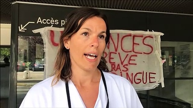 Grève au CHU de Saint-Priest-en-Jarez