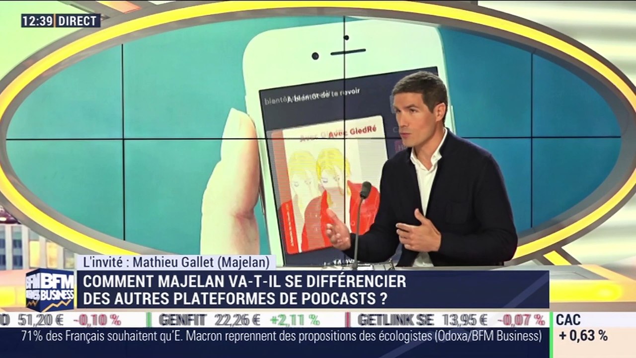 Mathieu Gallet, ancien président de Radio France, lance sa plateforme de podcasts "Majelan" - 06/06