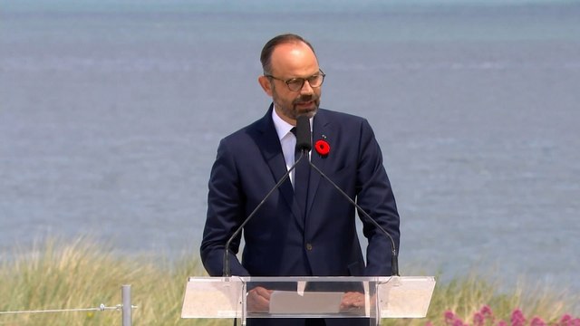 Edouard Philippe rend hommage aux combattants canadiens du 6 juin 1944