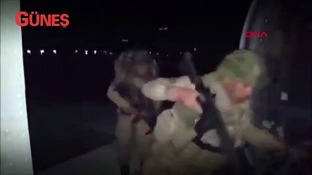 Pençe Harekatı'na katılan komandoların görüntüsü