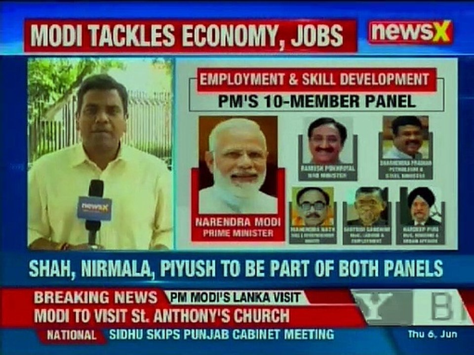 PM Narendra Modi forms panels to tackle growth,...