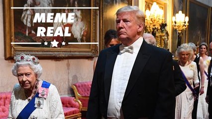 Los memes de la visita de Trump a Reino Unido