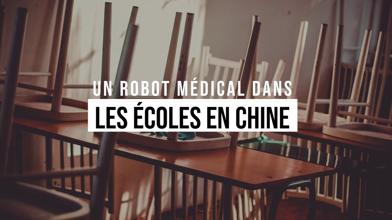 Un robot médical dans les écoles en Chine