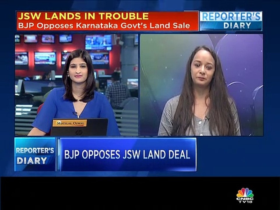 BJP opposes Karnataka state government's decision to sell land in Bellary district to JSW Steel