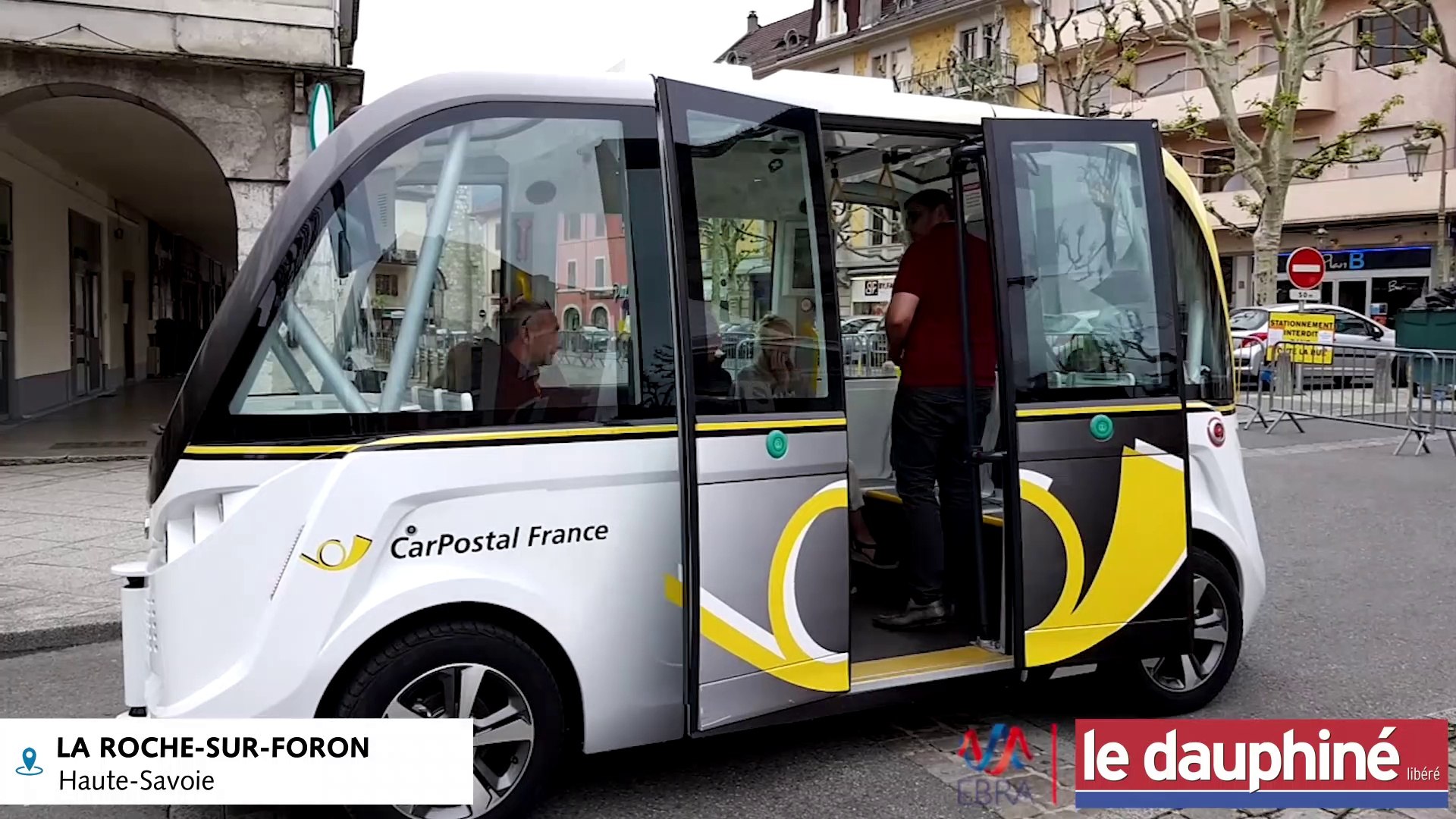 Haute Savoie Une Navette Autonome A La Roche Sur Foron Video Dailymotion