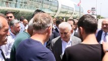 Binali Yıldırım'a Havalimanında 1 Saat 8 Dakika Süren Uğurlama