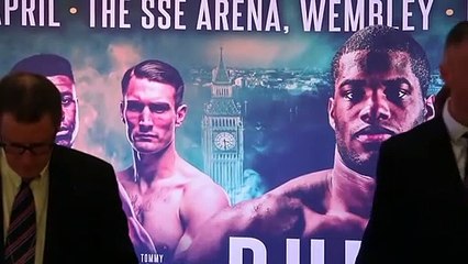 SOUTHERN AREA TITLE CLASH! - JIMMY SMITH v ZAK CHELLI *OFFICIAL* WEIGH-IN VIDEO / WEMBLEY SSE ARENA