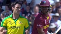 World Cup 2019 AUS vs WI: Evin Lewis departs early, Pat Cummins strikes | वनइंडिया हिंदी