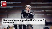 Madonna's Breakup Love Letter Is Still At Auction