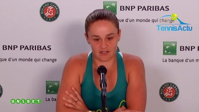 Roland-Garros 2019 - Ashleigh Barty is in semi-finals : It's really unbelievable !