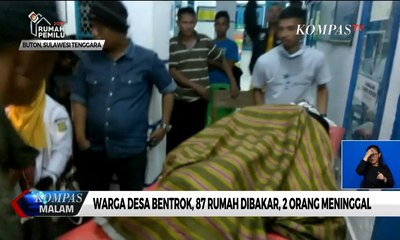 Bentrok & Pembakaran 87 Rumah di Buton, 2 Orang Tewas dan 8 Terluka