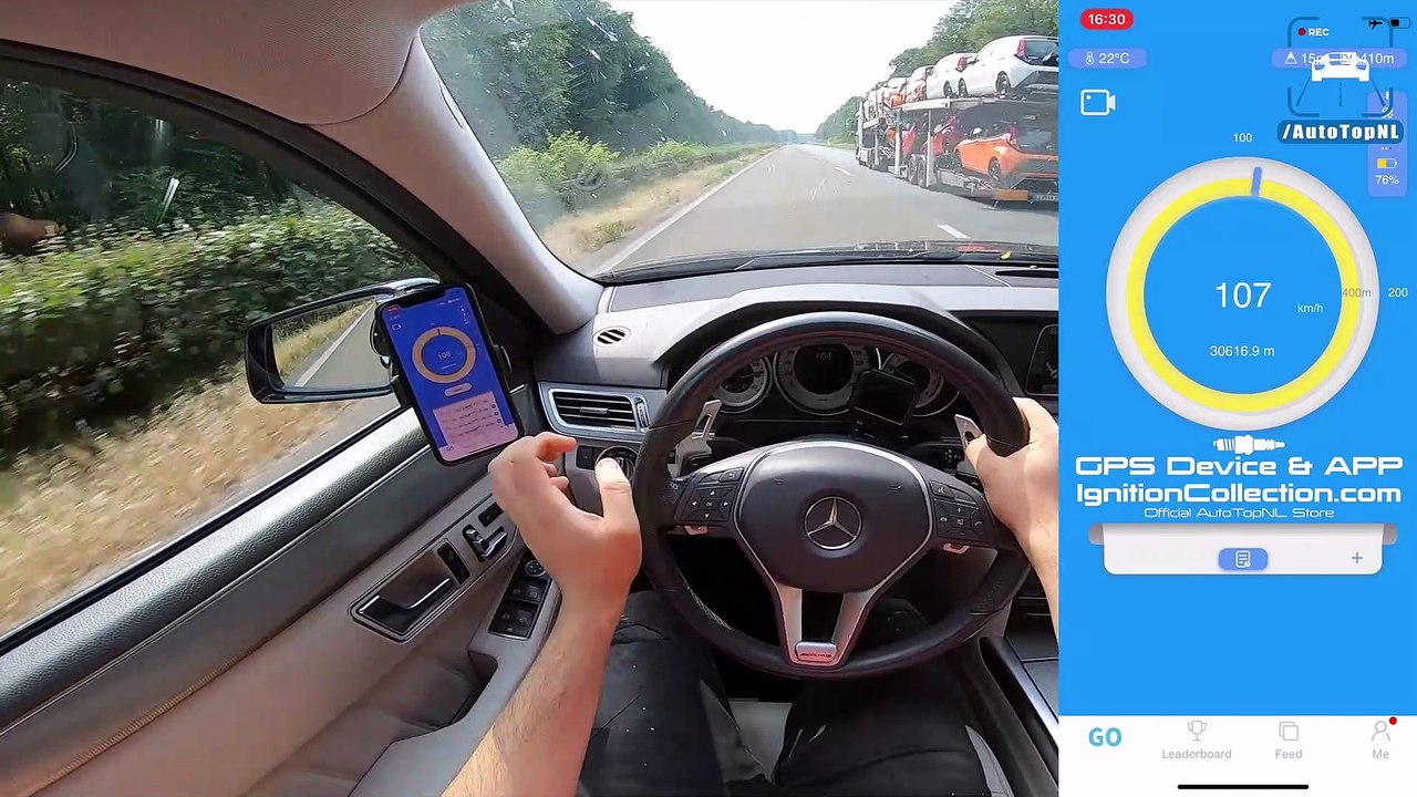 604HP Mercedes Benz E Class E500 EPC Tuning AUTOBAHN POV by AutoTopNL