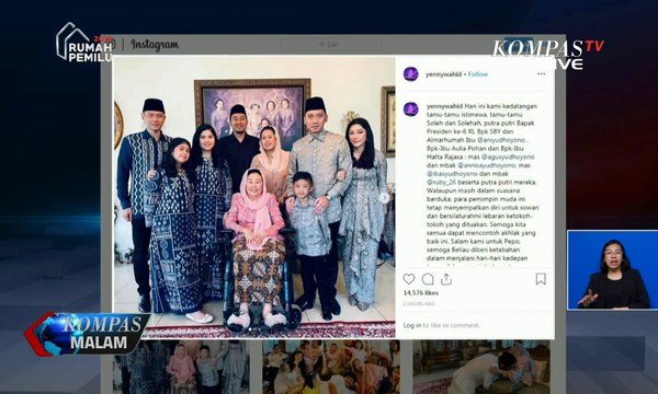 Silaturahmi ke Kediaman Gus Dur, AHY dan Ibas Yudhoyono Dipuji Yenny Wahid