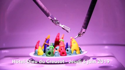 Le Creusot : L'Hôpital a son robot chirurgical
